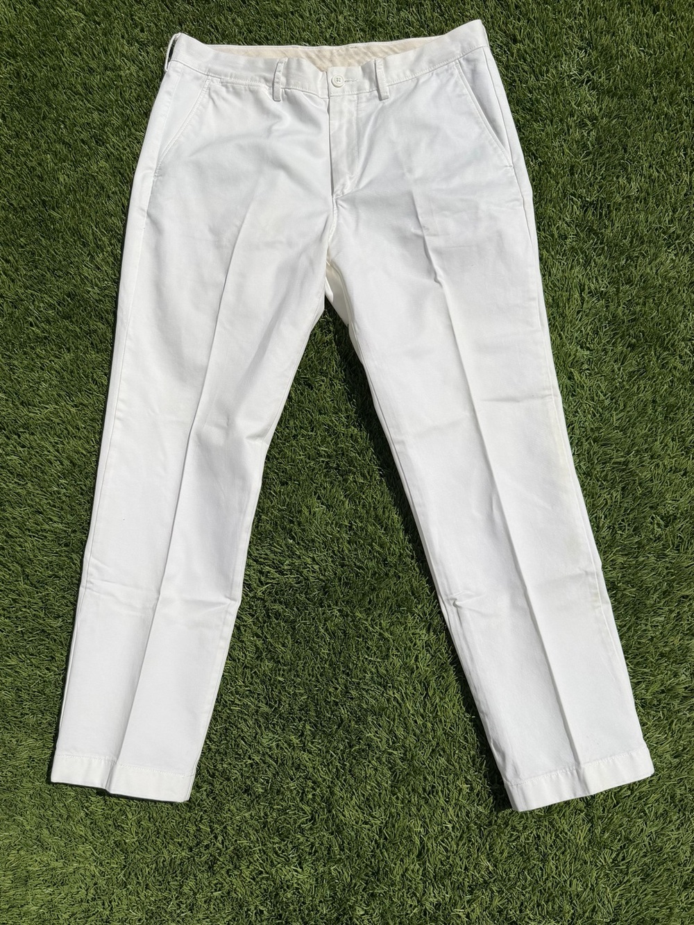 Men's J. Crew 770™ Straight-fit Classic Chino Pants in Ivory size 33 - 30